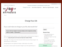 Tablet Screenshot of joyofhypnosis.com